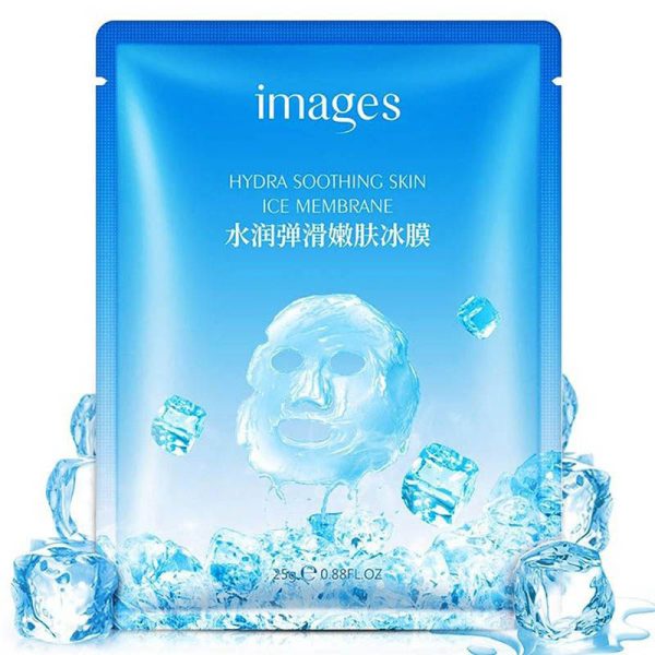 ماسک صورت ایمجز مدل یخ وزن 25 گرم مجموعه 10 عددی