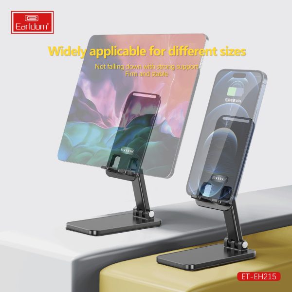 پایه نگهدارنده گوشی موبایل ارلدام مدل Foldable Desktop Stand EH215